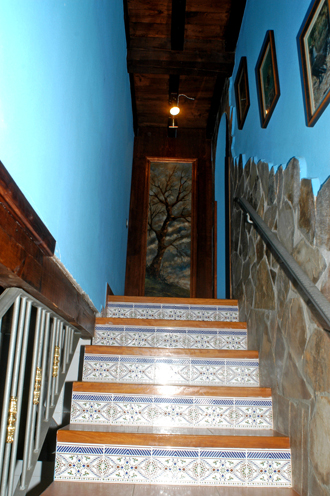 Escaleras a la planta superior
